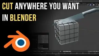 Blender Knife & Bisect Tools: Cut Anywhere with Precision!