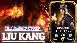 Ascended Flaming Fists Liu Kang FW Brutal-End Gameplay Review MK Mobile