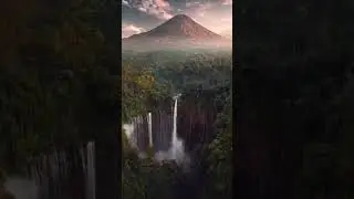 Гора Семеру, Индонезия.