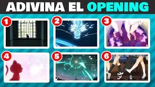 ADIVINA EL OPENING CON IMÁGENES ⌛🤔🎮 | TRIVIA ANIME OTAKU ✅