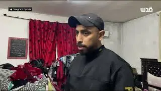 دمار كبير خلفه الاحتلال بعد مداهمته أحد المنازل في مخيم الفارعة جنوب طوباس