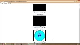 HTML 12 Sounds Video Animation