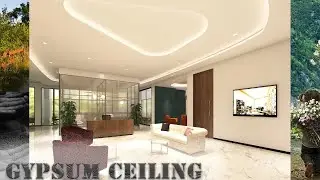 Gypsum ceiling work | How to install gypsum ceiling | Tectonic Work