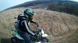 Небольшая эндуро покатушка с женой