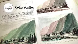 Color Studies | Complementary Color Study
