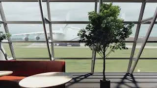 Enscape |Airport Terminal 3D Rendering - Antonov 225 Landing
