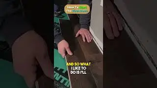 How to Figure Out Where to Start Vinyl Plank Install pt3