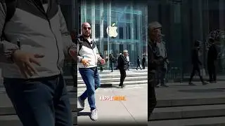 A Apple Store mais BONITA? 🤩 #apple #tecnologia #applestore