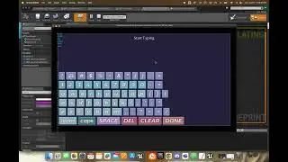 Virtual Keyboard For Gamepad V2 - Unreal Engine Demo SUPPORTS UE4 & UE5