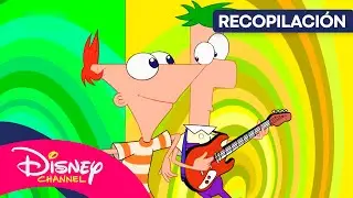 PHINEAS Y FERB: ¡Canciones, canciones, y más canciones! 🎶❤️ | RECOPILACIÓN | 