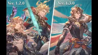 Seofon / Tweyen and Sandalphon Skill SHOWCASE GAMEPLAY | Granblue Fantasy: Relink