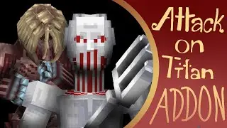 Attack On Titan Minecraft ADDON [ PREVIEW ]🌟 not finished yet..