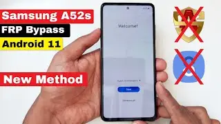 Samsung A52s (SM-A528B) Android 11 FRP Bypass/Google Account Lock Bypass | Smart Swich Not Wprking