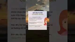 Hãy đầu tư vào cô người yêu bạn