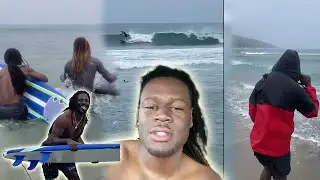 *Surfs up* Hurricane Hilary VBlog *WipeOut* | QUABEATS & NUKNEWZ
