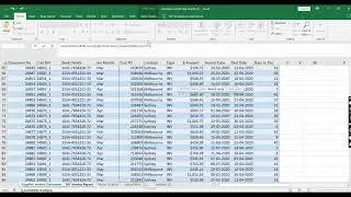 Index Match in Excel