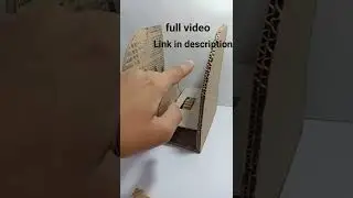 Make An ATM With Cardboard 
