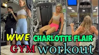 WWE Charlotte Flair Workout For Hell In A Cell Match 2021|| Charlotte Flair workout with Andrade ||