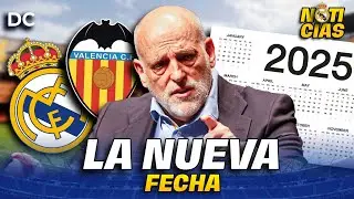 🔥Javier TEBAS habla de la fecha en la que se puede jugar el Valencia – Real Madrid | NOTICIA