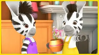 Зу и Эльзи веселятся | Сборник 1 час | Зу на русском 🦓 | Мультфильмы