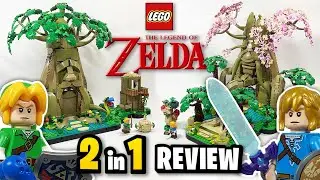LEGO The Legend of Zelda The Great Deku Tree 2-in-1 (77092) - EARLY 2024 Set Review
