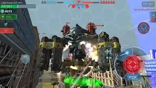 War robots играем взводом с Kirk 99799 карта RIM