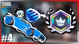 Peaking In DIAMOND With The New 180 Air Roll! | Rocket League SIDESWIPE Road To GC #4