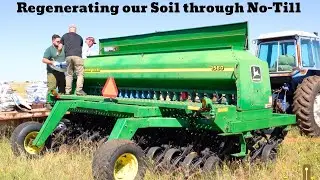 Planting Winter Crop for Cattle in Texas using No-Till - (Making Elderberry Syrup)