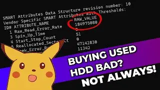 I bought used HDD's, was I scammed?
