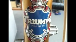 Triumph Vintage Bicycle