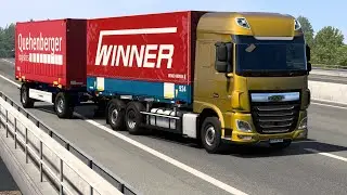 ETS 2 - DAF XF Euro 6 Rigid Truck + Trailer Transporting Floor Tiles Part 2