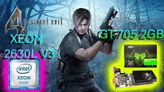 Resident Evil 4 Teste com a GT 705 2gb Revenger / Xeon 2630L v3