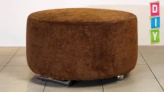 Stool from car tires / DIY Room Decor!