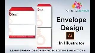 how to design envelope | Professional envelope design in Adobe illustrator