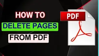 How to Delete Pages From PDF File | PDF se Page Delete Kaise Karein (2024 Guide)