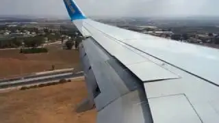 Landing at Ben Gurion Airport, Tel Aviv, Israel