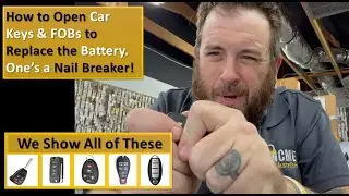 How to Replace Car Key, Car FOB and Car Remote Batteries
