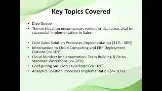 C S4CS 2402 SAP Certified Associate – Implementation Consultant