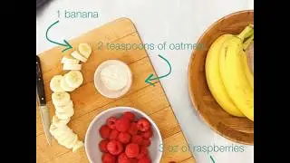 Raspberry Banana Oatmeal