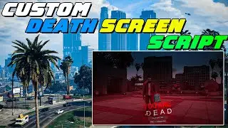 Free Custom Death Screen Script | Death Screen | QBCore/ESX | FiveM Tutorial 