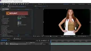 06.01 Chroma-key con Keylight en After Effects