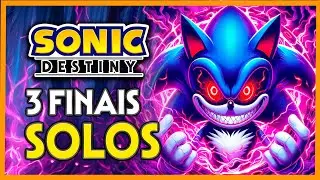 Sonic.EXE The Destiny - 3 FINAIS Solos - Tails Knuckles e Eggman
