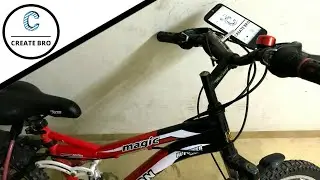 How to make homemade phone holder in cycle