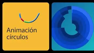 Cómo realizar una animación de círculos con recorte trazoen After Effects 2024