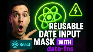Master Date Input Masking in React with date-fns | Build Validated & User-Friendly Forms