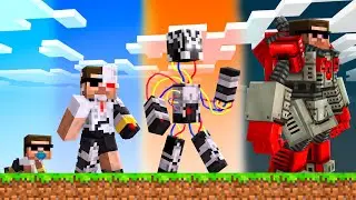 Minecraft But Everything Turn into Robots..