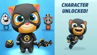 Talking Tom Gold Run Super Ginger | Unlocking New Character Tom