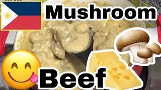 CREAMY BEEF WITH MUSHROOMS