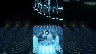 Cinematic walkthrough of wedding stage