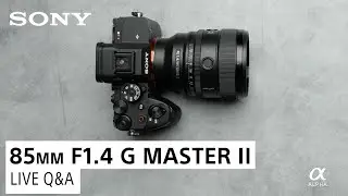 85mm F1.4 G Master II Lens Chat with with Miguel Quiles & Mike Bubolo
